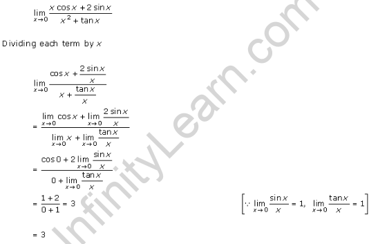 RD-Sharma-class-11-Solutions-Limits-Chapter-29-Ex-29.7-Q-19