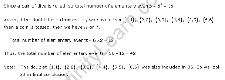 Online RD-Sharma-class-11 Solutions-Chapter-33-Probability-Ex-33.1-Q-14