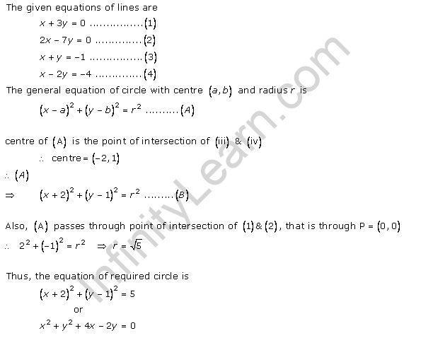 RD-Sharma-class-11-Solutions-Chapter-24-Circles-Ex-24.1-Q-4