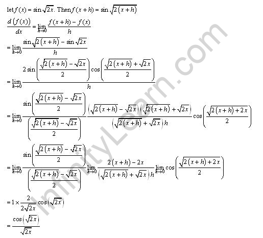 RD-Sharma-class-11 Solutions-Derivatives-Chapter-30-Ex-30.2-Q-5
