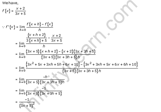 RD-Sharma-class-11 Solutions-Derivatives-Chapter-30-Ex-30.2-Q-1 vi