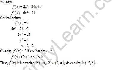 RD Sharma Class 12 Solutions Chapter 17 Increasing and Decreasing Functions Ex 17.2 Q1-xvii