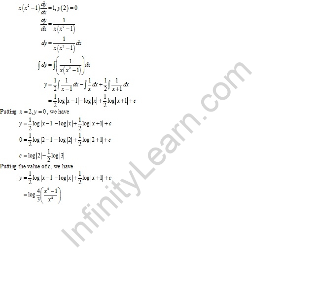 RD Sharma Class 12 Solutions Chapter 22 Differential Equations Ex 22.5 Q26
