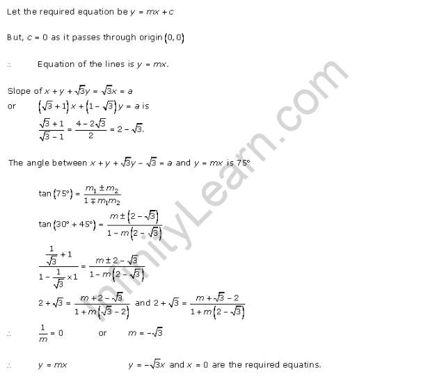 RD-Sharma-class-11-Solutions-Chapter-23-Straight-Lines-Ex-23.18-Q-2