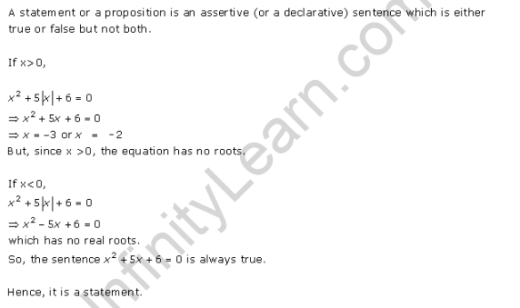 RD-Sharma-class-11 Solutions-Chapter-31-Mathematical-Reasoning-Ex-31.1-Q-1-vii
