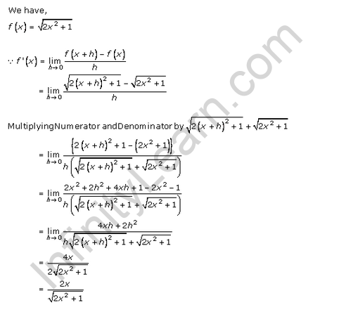 RD-Sharma-class-11 Solutions-Derivatives-Chapter-30-Ex-30.2-Q-1 xiii