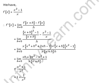 RD-Sharma-class-11 Solutions-Derivatives-Chapter-30-Ex-30.2-Q-1 iv