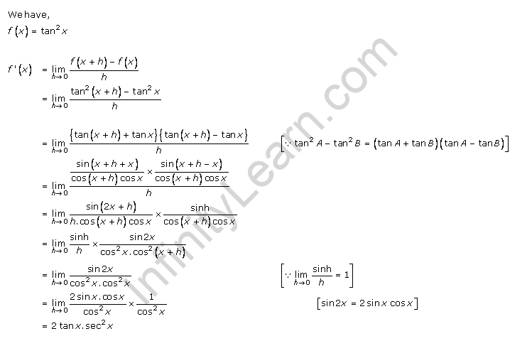 RD-Sharma-class-11 Solutions-Derivatives-Chapter-30-Ex-30.2-Q-4