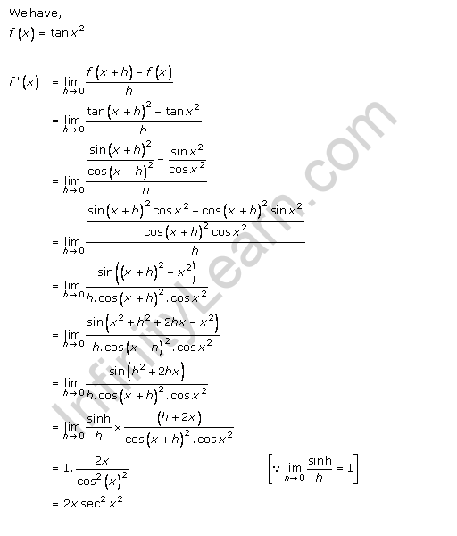 RD-Sharma-class-11 Solutions-Derivatives-Chapter-30-Ex-30.2-Q-5 iii