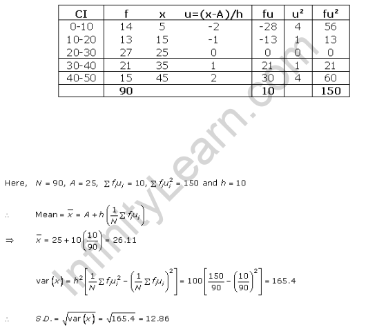 RD-Sharma-class-11 Solutions-Chapter-32-Statistics-Ex-32.6-Q-1