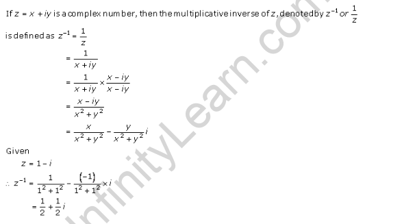 RD-Sharma-class-11-Solutions-Chapter-13-Complex-Numbers-Ex-13.2-Q-4