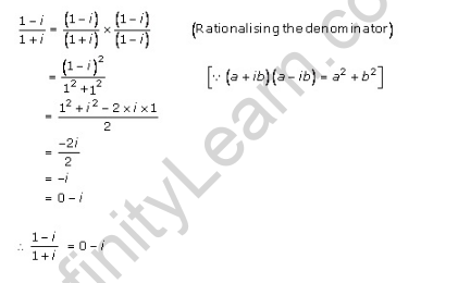 RD-Sharma-class-11-Solutions-Chapter-13-Complex-Numbers-Ex-13.2-Q-1-iii