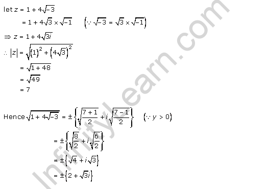 RD-Sharma-class-11-Solutions-Chapter-13-Complex-Numbers-Ex-13.3-Q-1-vi