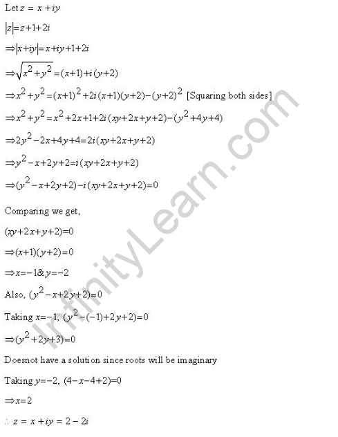 RD-Sharma-class-11-Solutions-Chapter-13-Complex-Numbers-Ex-13.2-Q-23