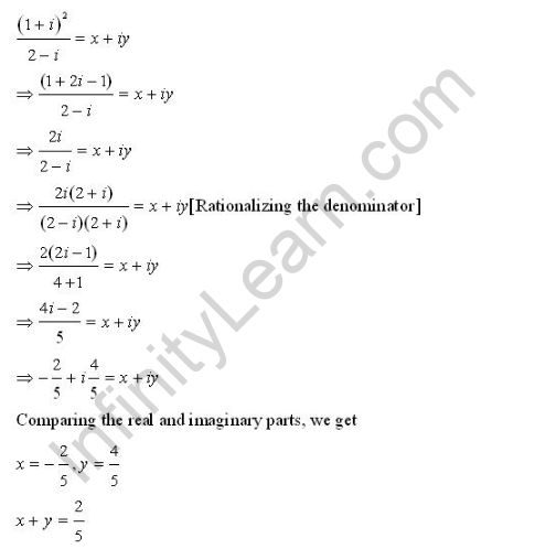 RD-Sharma-class-11-Solutions-Chapter-13-Complex-Numbers-Ex-13.2-Q-15