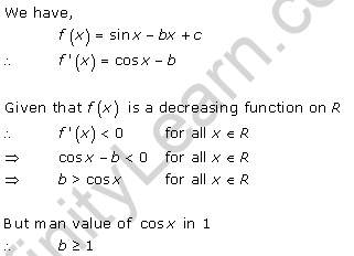 Free Online RD Sharma Class 12 Solutions Chapter 17 Increasing and Decreasing Functions Ex 17.2 Q25
