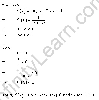 RD Sharma Class 12 Solutions Chapter 17 Increasing and Decreasing Functions Ex 17.2 Q6