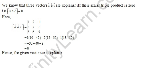 RD Sharma Class 12 Solutions Chapter 26 Scalar Triple Product Ex 26.1 Q4-i