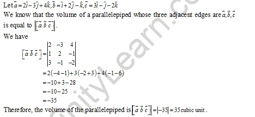 RD Sharma Class 12 Solutions Chapter 26 Scalar Triple Product Ex 26.1 Q3-ii