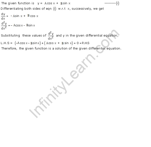 RD Sharma Class 12 Solutions Chapter 22 Differential Equations Ex 22.3 Q4