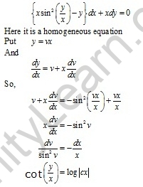 RD Sharma Class 12 Solutions Chapter 22 Differential Equations Ex 22.9 Q36-viii