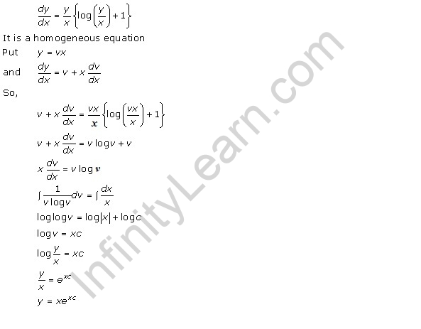 RD Sharma Class 12 Solutions Chapter 22 Differential Equations Ex 22.9 Q18