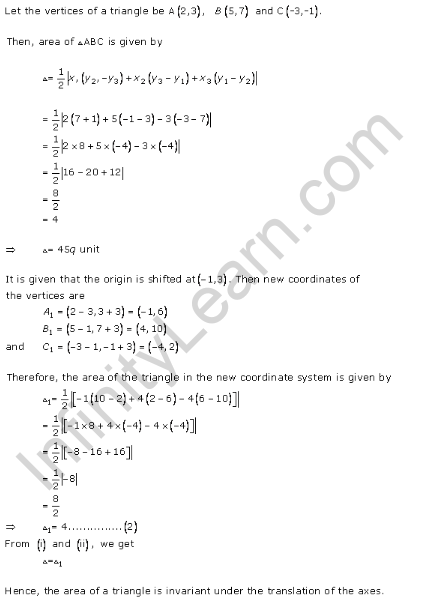 RD-Sharma-class-11-Solutions-Chapter-22-Brief-review-of-cartesian-system-of-rectangular-coordinates-Ex-22.3-Q-5