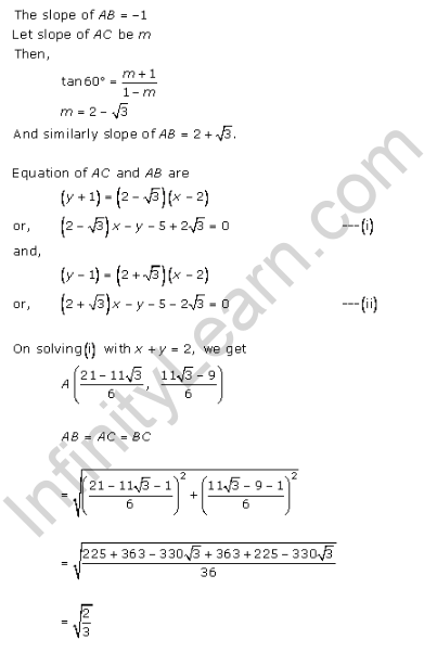 RD-Sharma-class-11-Solutions-Chapter-23-Straight-Lines-Ex-23.18-Q-14