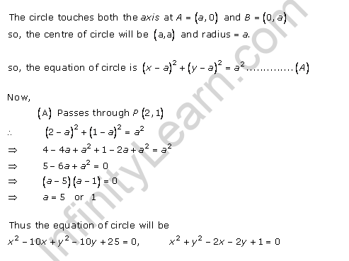 RD-Sharma-class-11-Solutions-Chapter-24-Circles-Ex-24.1-Q-7-iii