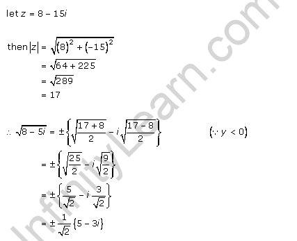 RD-Sharma-class-11-Solutions-Chapter-13-Complex-Numbers-Ex-13.3-Q-1-iv