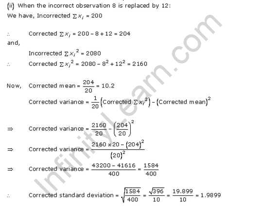 RD-Sharma-class-11 Solutions-Chapter-32-Statistics-Ex-32.4-Q-9 ii