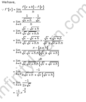 RD-Sharma-class-11 Solutions-Derivatives-Chapter-30-Ex-30.2-Q-1 i