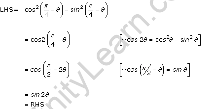 RD-Sharma-class-11-Solutions-Chapter-9-Tigonometric-Ratios-of-Multiple-And-Submultiple-Angles-Ex-9.1-Q-18