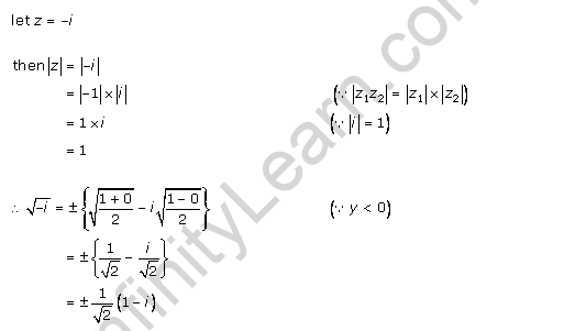 RD-Sharma-class-11-Solutions-Chapter-13-Complex-Numbers-Ex-13.3-Q-1-viii