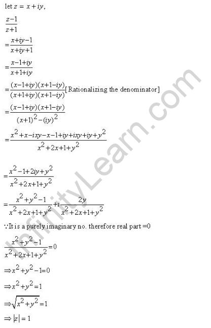 RD-Sharma-class-11-Solutions-Chapter-13-Complex-Numbers-Ex-13.2-Q-20
