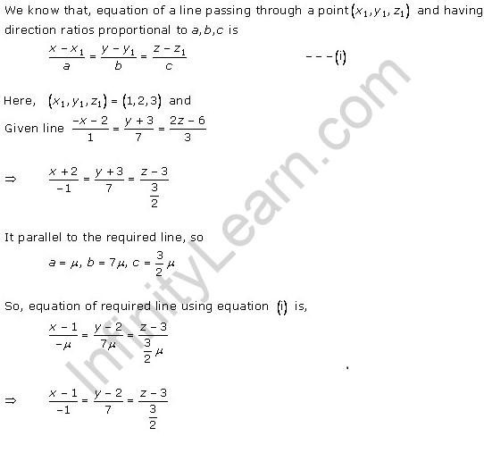 RD Sharma Class 12 Solutions Chapter 28 Straight Line in Space Ex 28.1 Q14