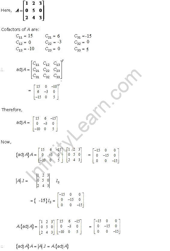RD Sharma Class 12 Solutions Chapter 7 Adjoint and Inverse of Matrix Ex 7.1 Q2-v