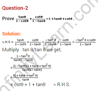 case study questions class 10 maths introduction to trigonometry