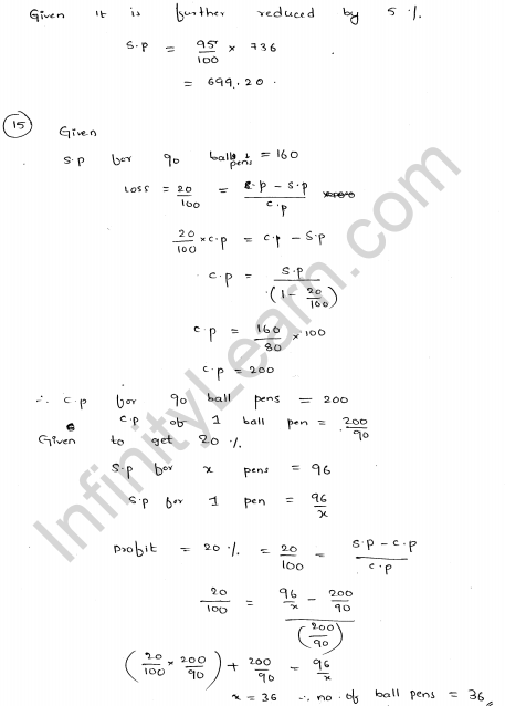 RD-Sharma-Class-8-Solutions-Chapter-13-Profit-Loss-Discount-And-VAT-Ex-13.1-Q-10