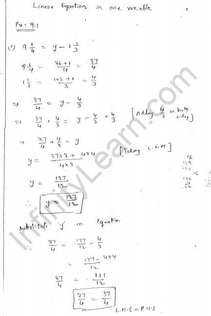 RD-Sharma-Class-8-Solutions-Chapter-9-Linear-Equation-In-One-Variable-Ex-9.1-Q-1