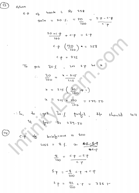 RD-Sharma-Class-8-Solutions-Chapter-13-Profit-Loss-Discount-And-VAT-Ex-13.1-Q-9