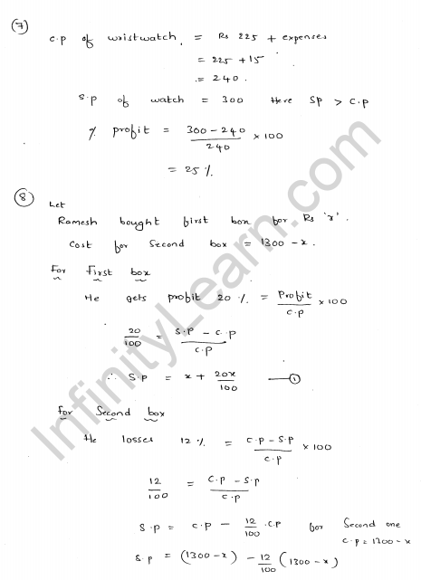 RD-Sharma-Class-8-Solutions-Chapter-13-Profit-Loss-Discount-And-VAT-Ex-13.1-Q-5
