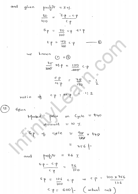 RD-Sharma-Class-8-Solutions-Chapter-13-Profit-Loss-Discount-And-VAT-Ex-13.2-Q-8