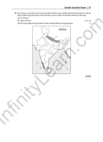 Sample Papers for Class 10 CBSE SA1 Social Science Solved 2015-16 Set 1_q30