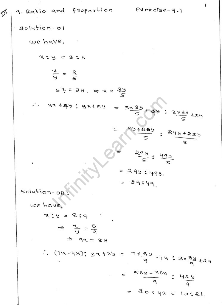Class-7-Maths-RD-Sharma-Solutions-Chapter-9-Ratio-and-Proportion-Exercise-9.1-002