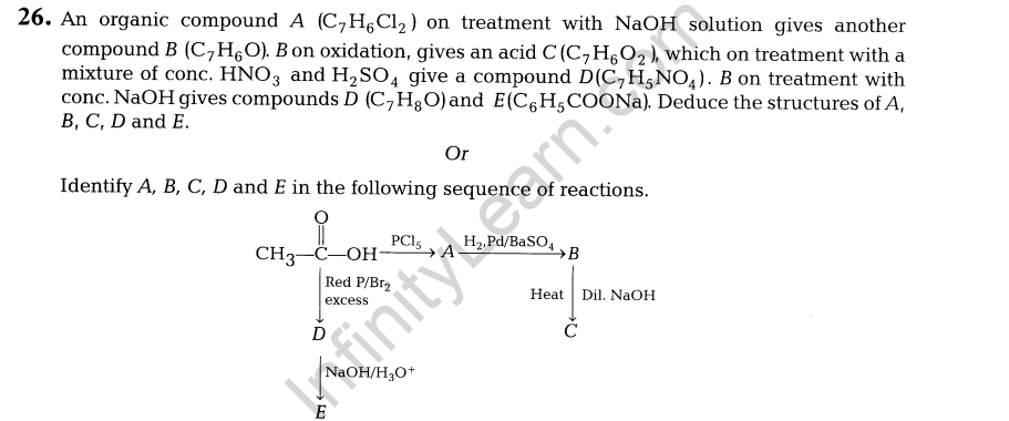 CBSE Sample Papers for Class 12 SA2 Chemistry Solved 2016 Set 9-10