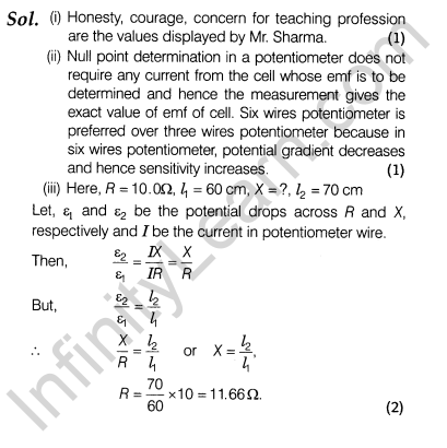 CBSE Sample Papers For Class 12 Physics Solved 2016 Set 1 - Infinity ...