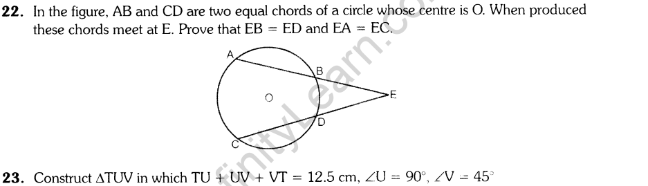CBSE Sample Papers for Class 9 SA2 Maths Solved 2016 Set 7-9