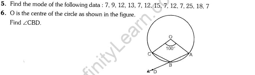 CBSE Sample Papers for Class 9 SA2 Maths Solved 2016 Set 5-2