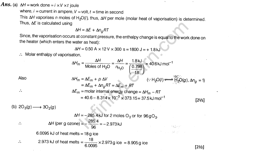 CBSE Sample Papers for Class 11 Chemistry Solved 2016 Set 5-66